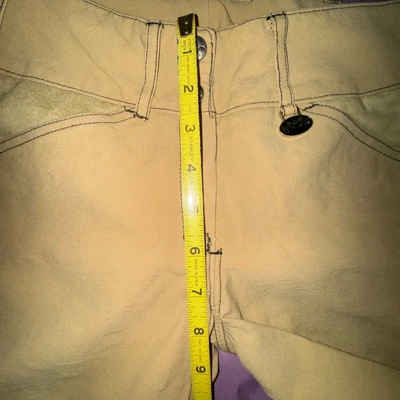 Equine Couture Tan Equestrian Riding Pants. Size 24 sporty Natalia - Picture 6 of 11